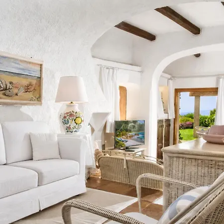 Amazing Two-bedroom House With Sea View In Cala Di Volpe Porto Cervo
